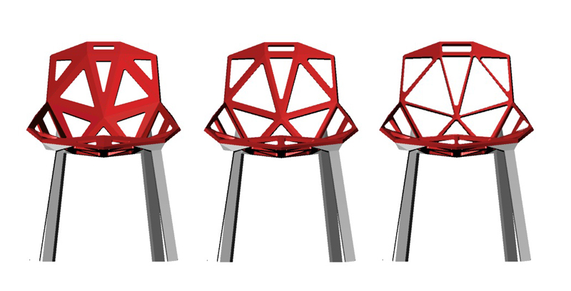 ChairOne thickness adjustment diagram
